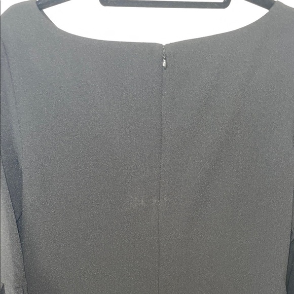 Eliza J Elegant Black Bell Sleeve Dress - Picture 7 of 10